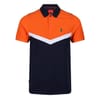 Cala Mayor Chevron Detail Polo Shirt