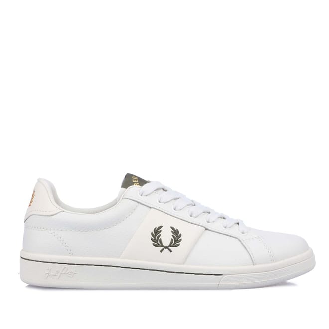 Porcelain Leather Trainers