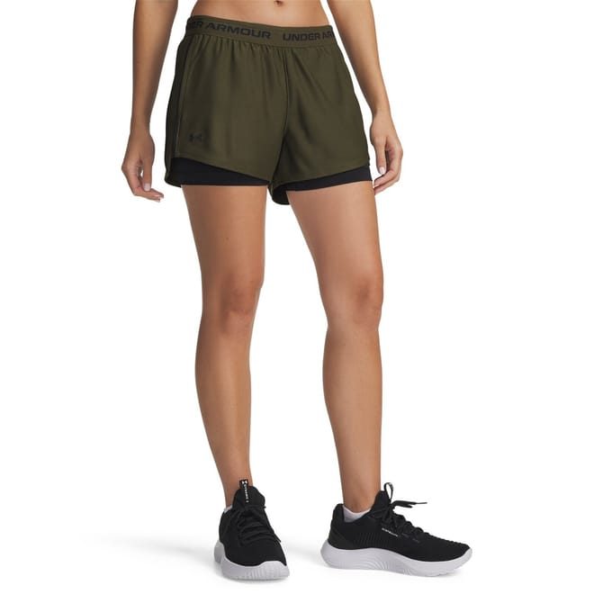 Womens Armour 2 In 1 Shorts