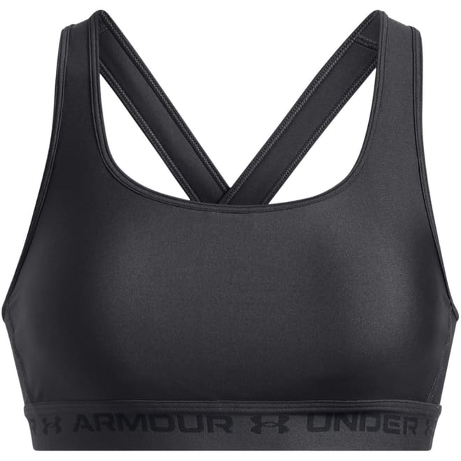 Cropped Snug Fit Scoop Neck Sports Bra