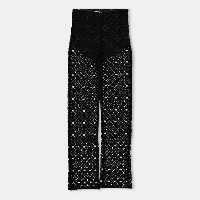 Crochet Wide Leg Pants