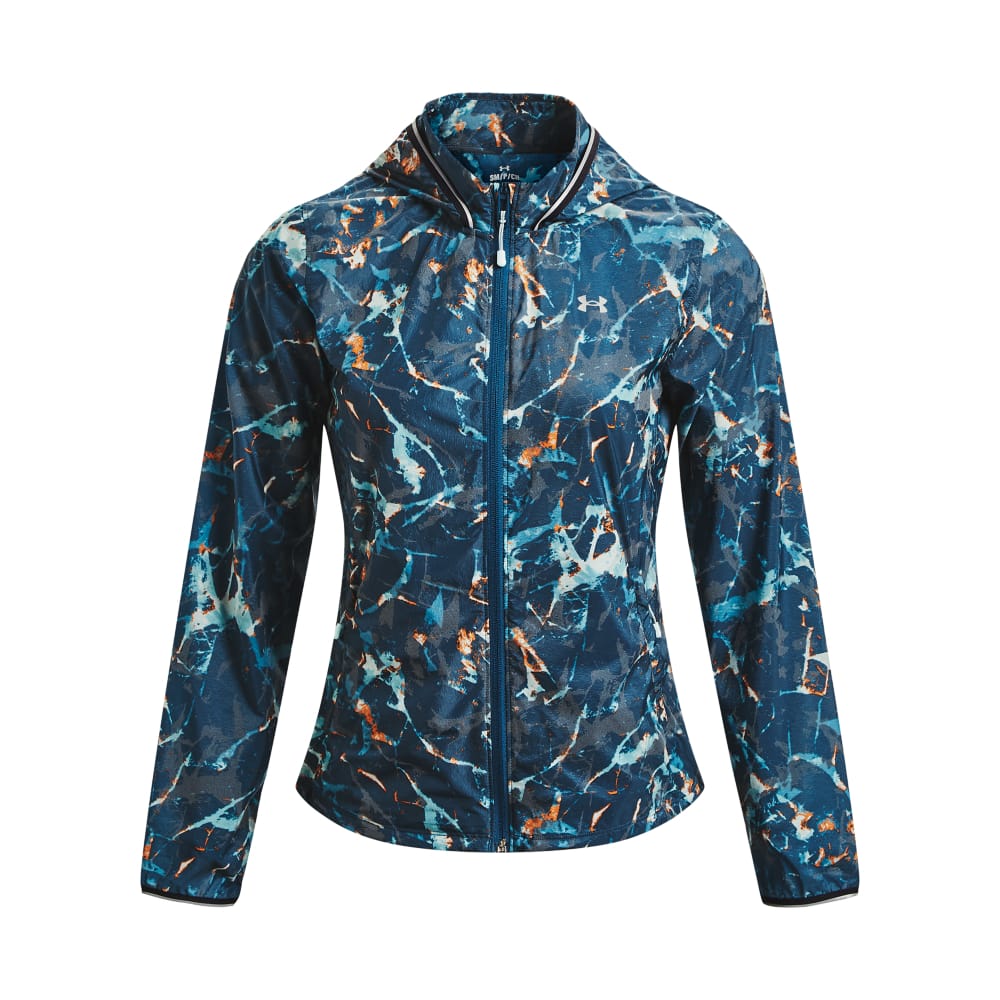 Under Armour Armour Ua Storm Outrun Cold Jacket Running Top Womens - Blue