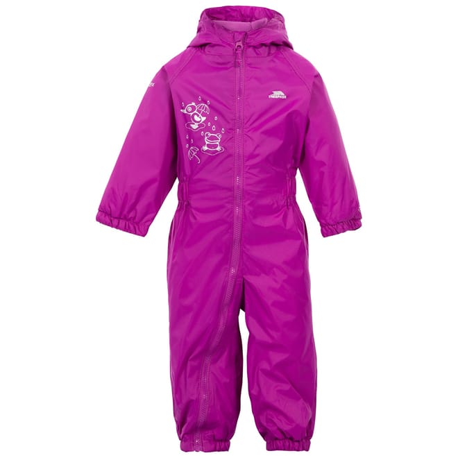 Hooded Neck Long Sleeve Snowsuit Jumpsuit