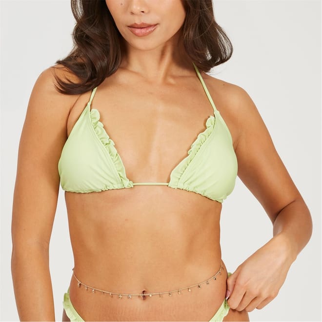 Bikini Top With Frill