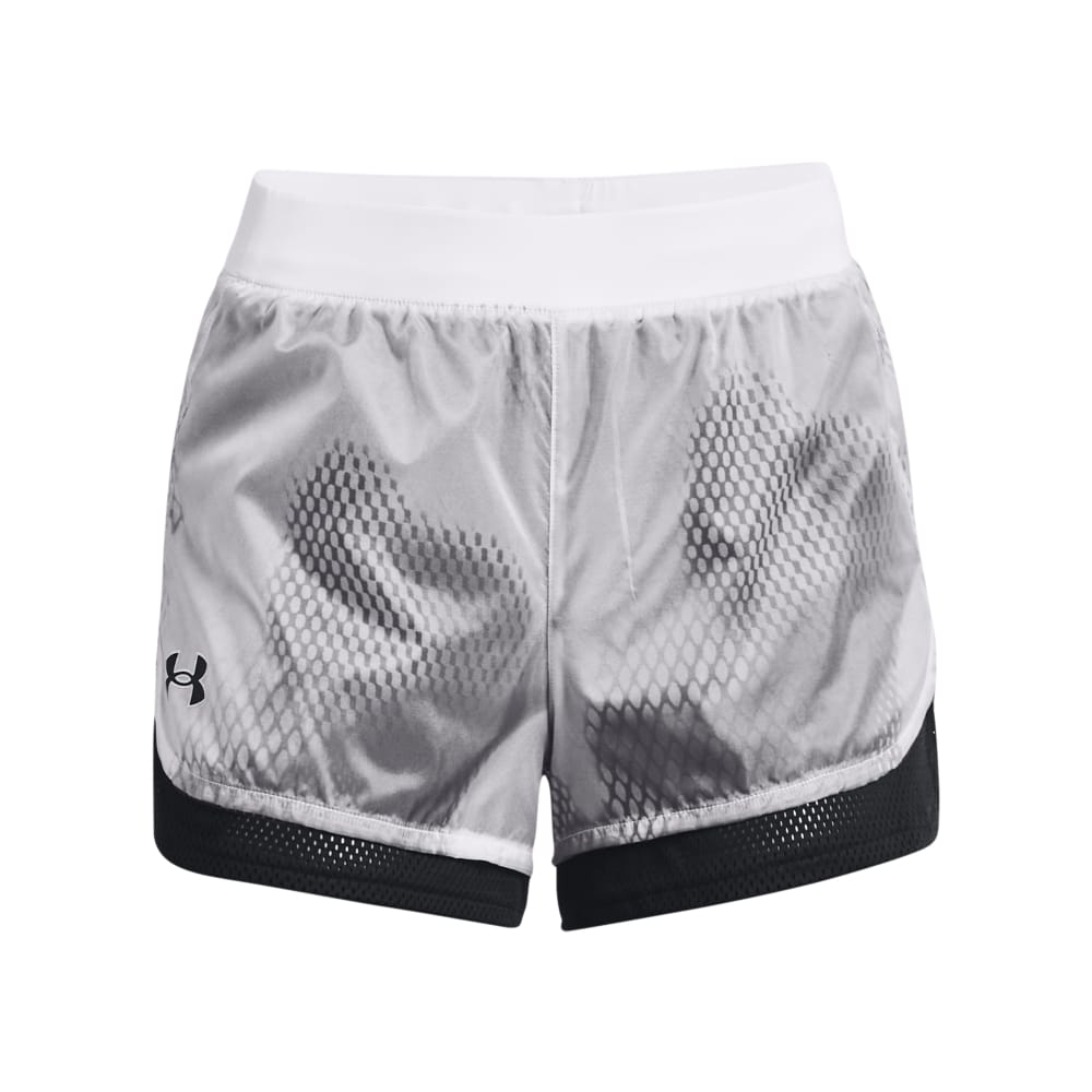 Under Armour Armour Ua Woven Layered Shorts Gym Short Womens - White