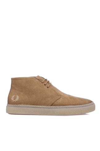 Stone Fred Perry Hawley Corduroy Boots Get The Label