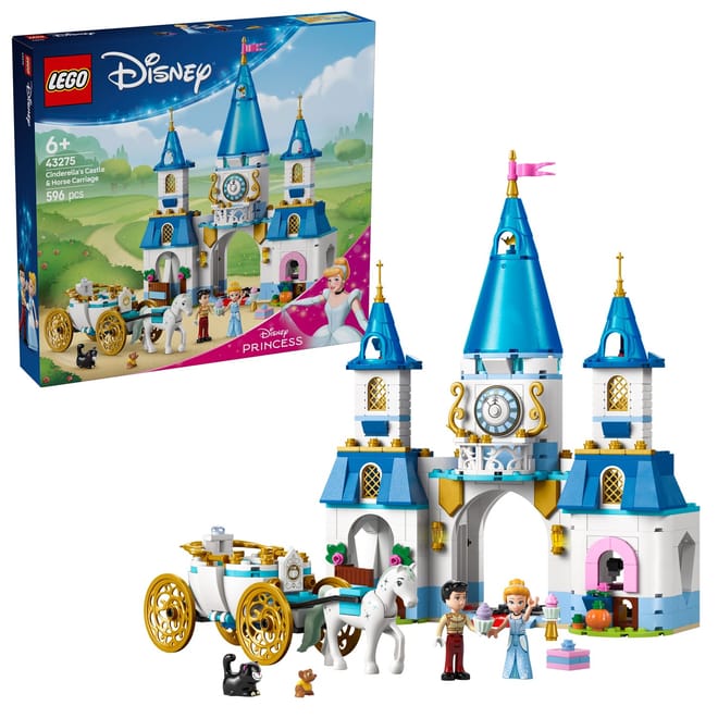 Disney 43275 Princess Cinderella’s Castle  And  Horse Carriage