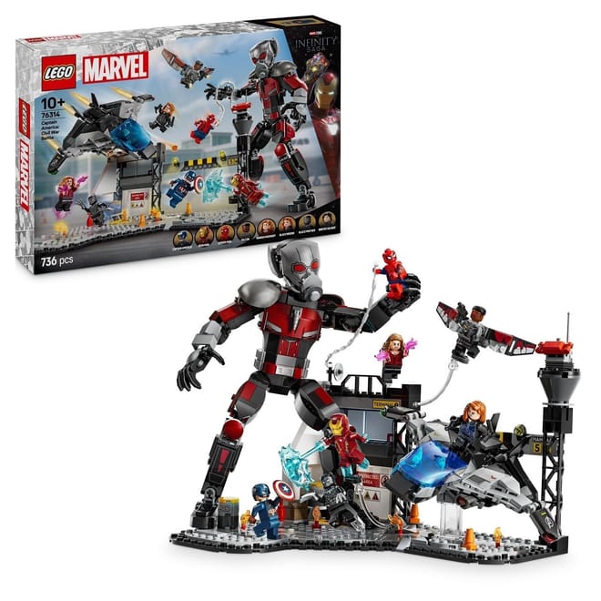 Marvel 76314 Captain America: Civil War Action Battle