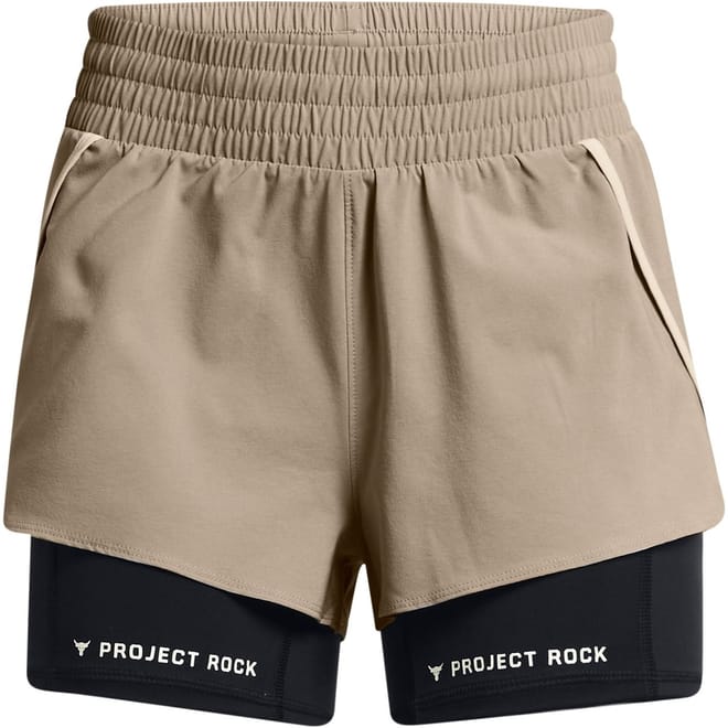 Womens Armour Pjt Rck Leg Day Flex Short Gym