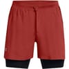 Mens Armour Ua Launch 2 In 1 7 Shorts