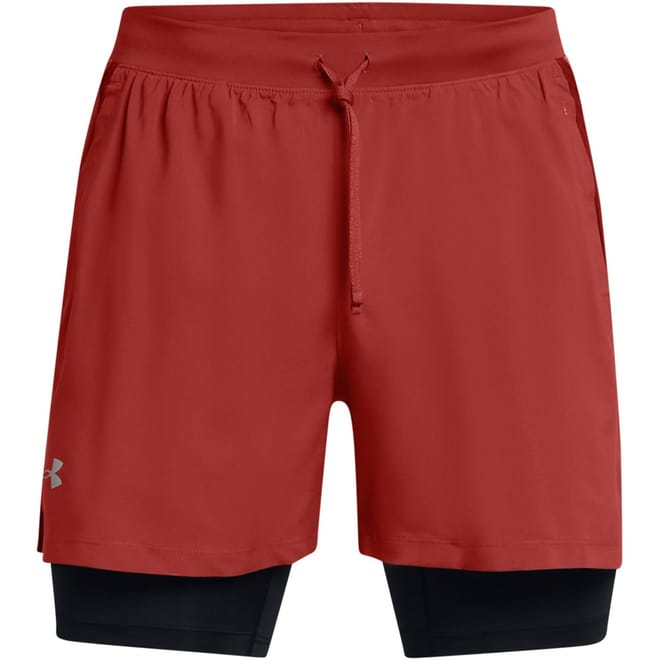 Mens Armour Ua Launch 2 In 1 7 Shorts