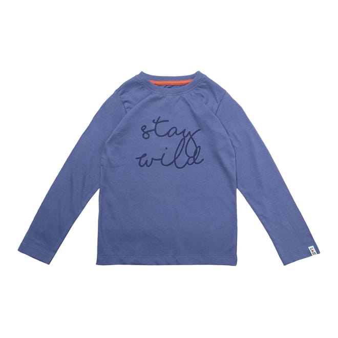 Stay Wild Lettering Raglan Sleeve T-Shirt