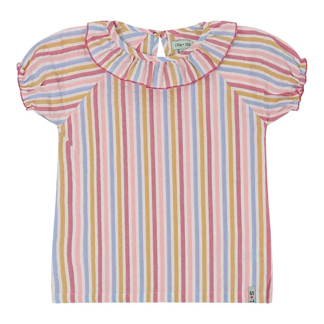Candystripper Ruffle Sleeve T-Shirt