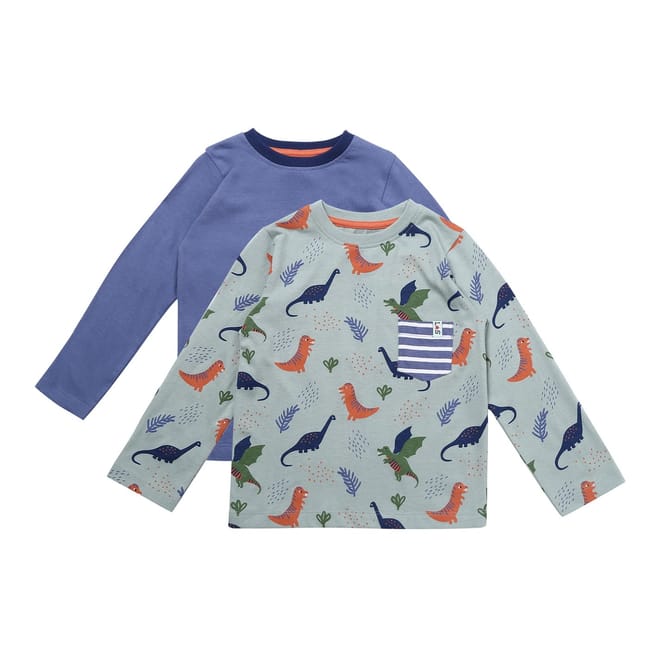 Dino Pocket Regular Fit Long Sleeve T-Shirt