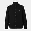 Bala Snap Button Solid Patterned Shirt Jacket