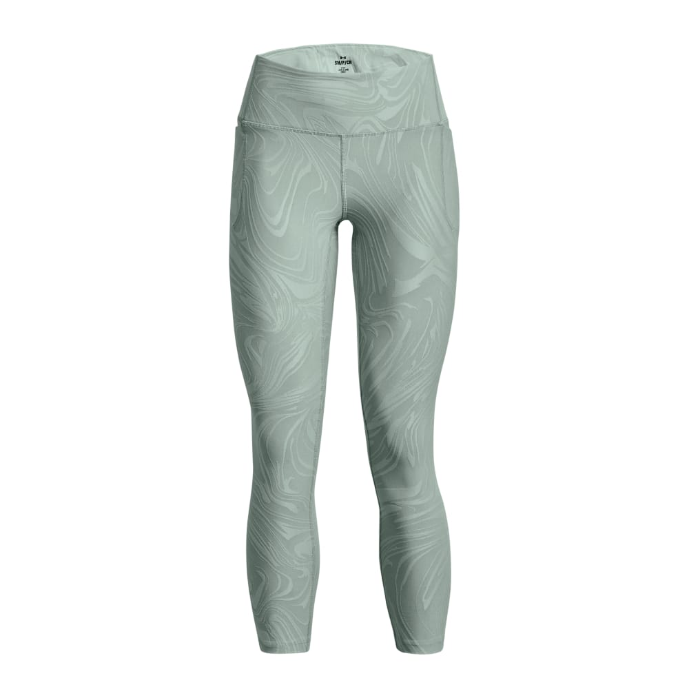 Under Armour Armour Ua Meridian Jacquard Ankle Leggings Gym Legging Womens - Grey