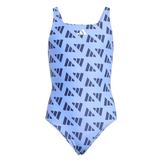 Logo Graphic V Back Swimsuit Juniors