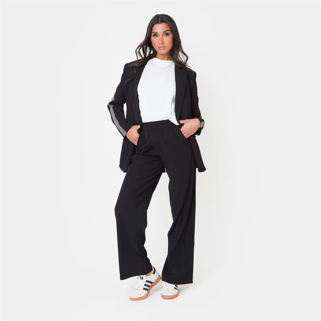 Stripe Soft Woven Blazer