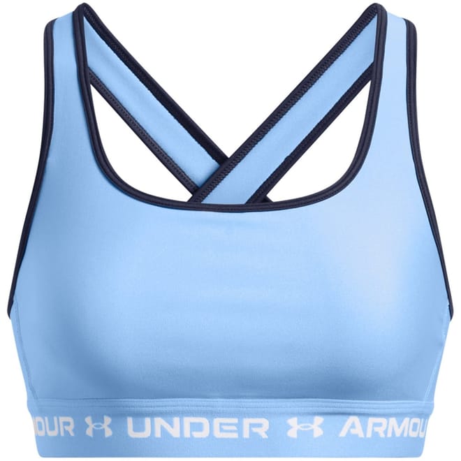 Womens Armour Crossbodyack Mid Bra Medium Impact Sports