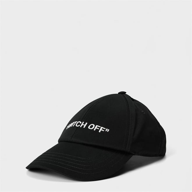 Arrow Lettering Curved Brim Cap