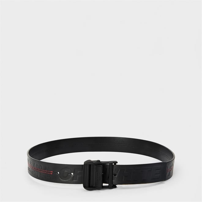 38mm Clamp Buckle Leather Industrial Belt