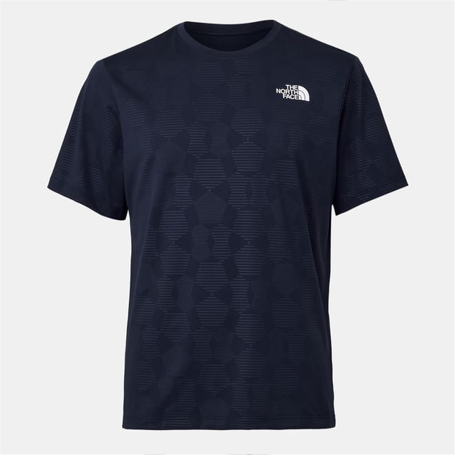 North Face M 24 7 Short Sleeves Tee Embossed S