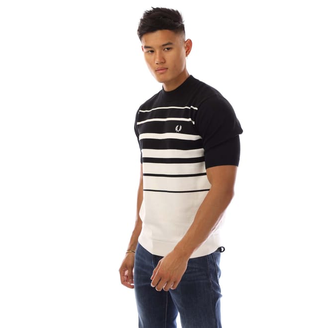 Striped Knitted T-Shirt