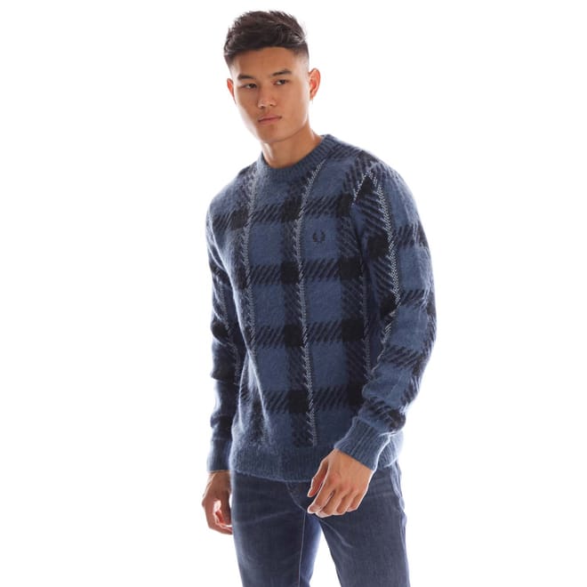 Glitch Tartan Sweatshirt
