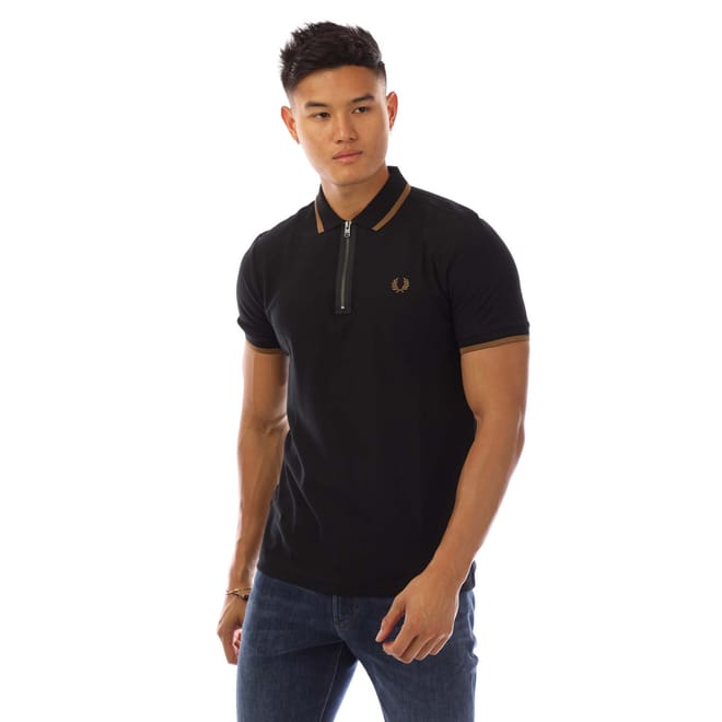 Half-Zip Polo Shirt