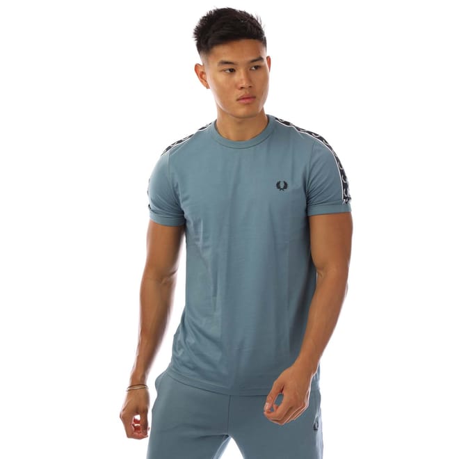 Contrast Tape Ringer T-Shirt