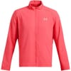 Storm Run Solid Patterned Running Jacket