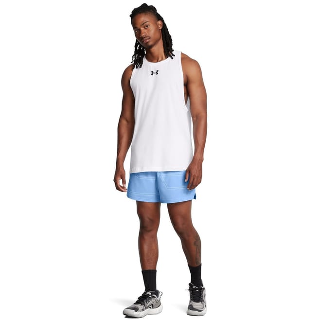 Mens Armour Ua Zone Pro 5in Short Tracksuit Bottom