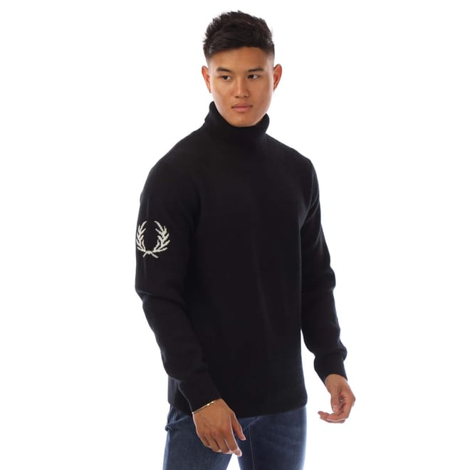 Laurel Wreath Roll Neck Sweater