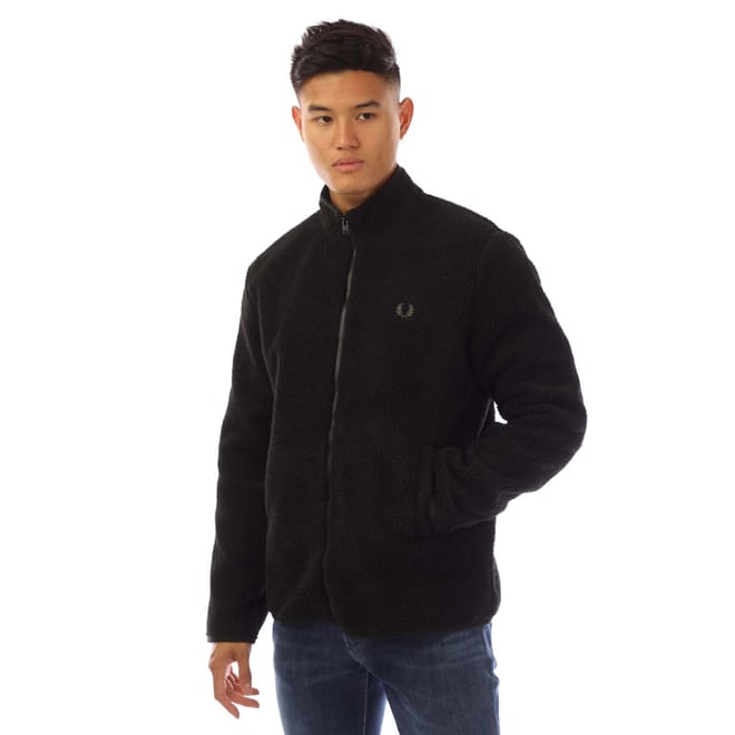 Zip Through Borg Fleece