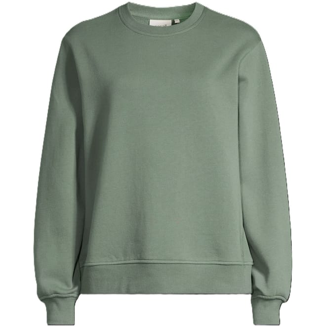 Relaxed Fit Long Sleeve Crew Neck Sweater