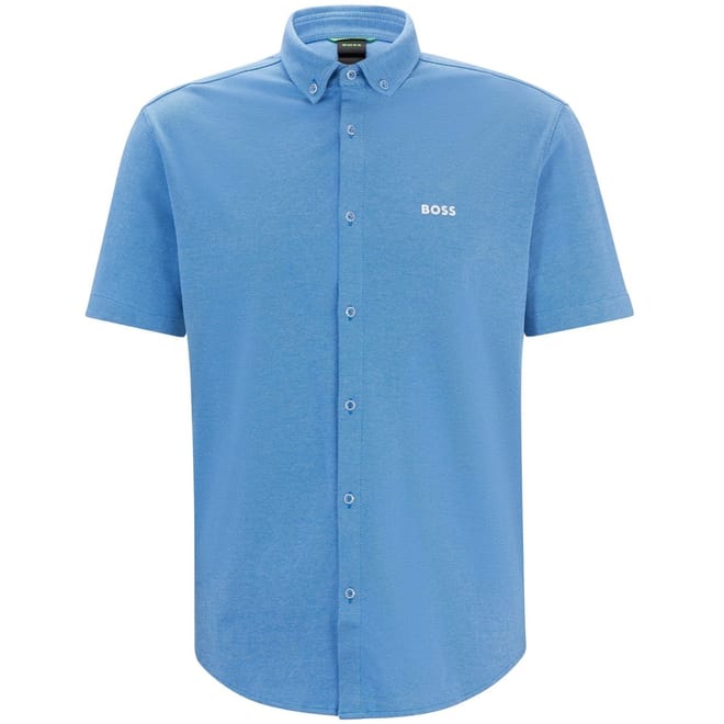 Motion Regular Fit Button Down Collar Short Sleeve Shirt