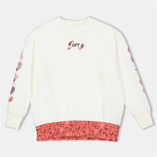 Bandana Relaxed Fit Long Sleeve Sweater