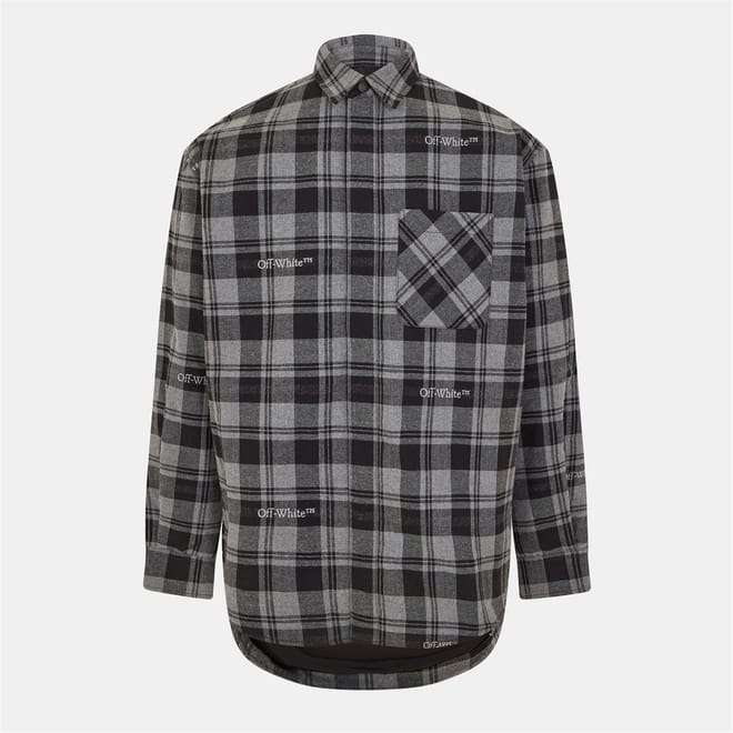 Plaid Patterned Overshirt