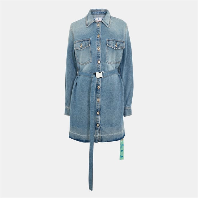 Off Logo Dress