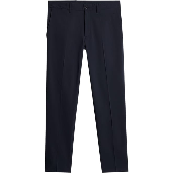 Elof Solid Patterned Slim Straight Trousers