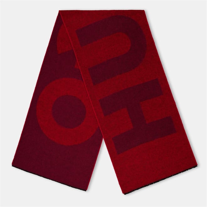 Lettering Graphic Print Oblong Scarf