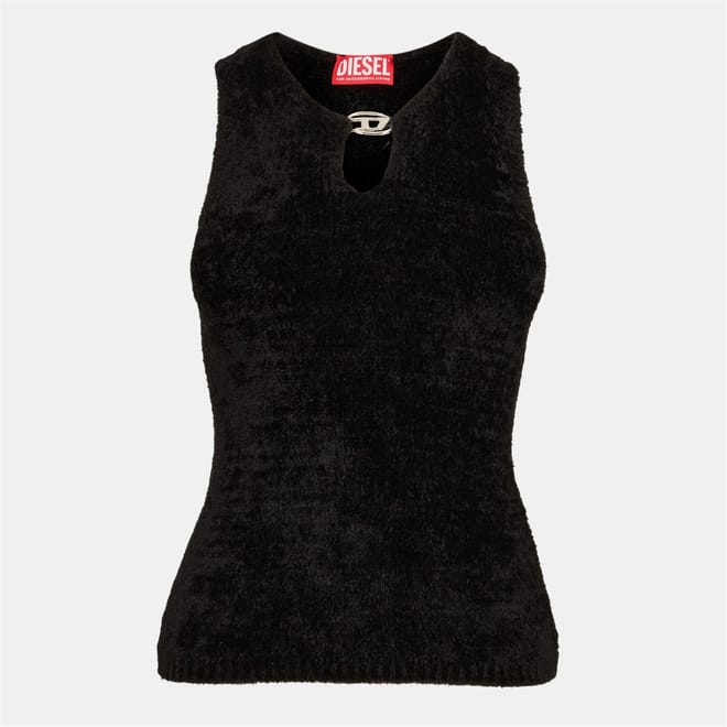 Cherry Slim Fit Keyhole Neck Sweater