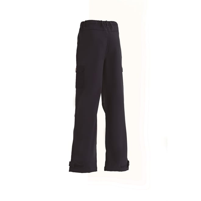 Solid Wide Leg Cargo Trousers