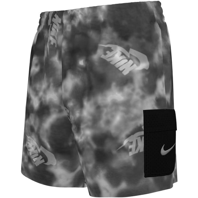 Tie Dye Relaxed Fit Swim Trunk