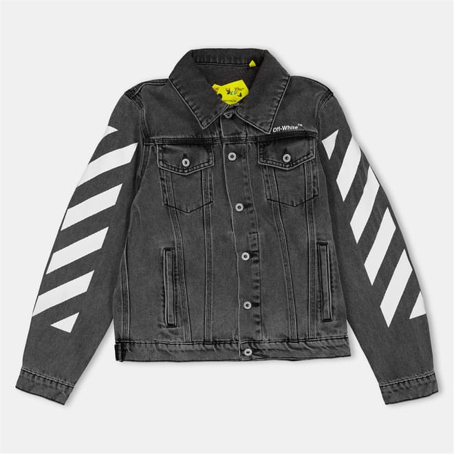 Striped Denim Jacket