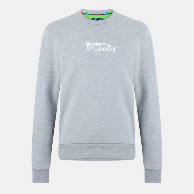 Regular Fit Crew Neck Long Sleeve Sweatshirt