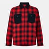 Valley Plaid Patterned Chest Pocket Overshirt