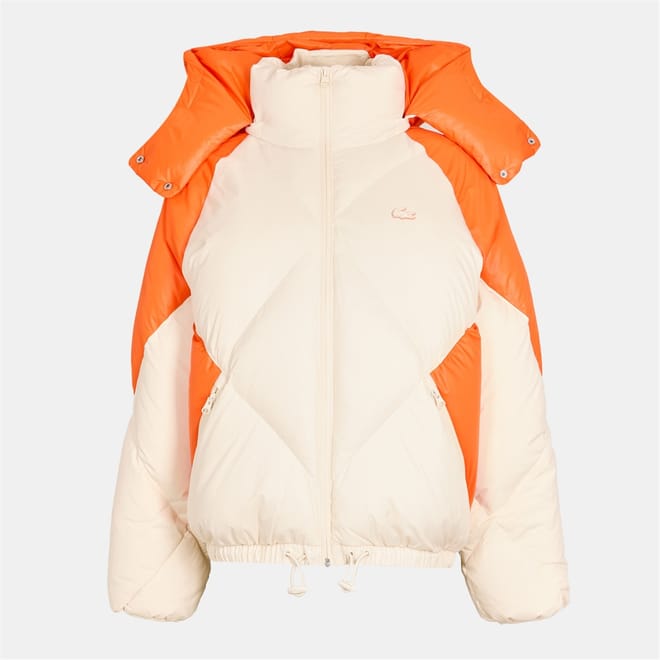 Color Block Puffer Jacket