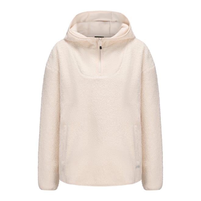 Womens Borg Quarter Zip Fleece