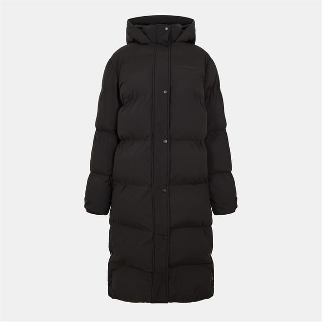 Hooded Longline Puffer Jacket